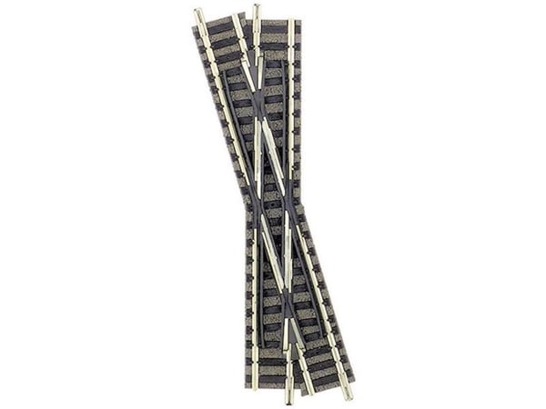 Fleischmann piccolo 9162 N (med ballast) kryss, venstre 111 mm 15°