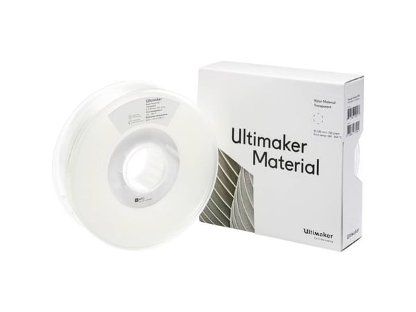 UltiMaker FIUM-NYLO-UM3T PAX - M2085 Transparent 750 - 215158 filament PA 2,85 mm 750 g Transparent 1 stk