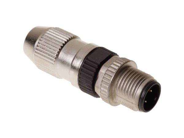 Harting rundkontakt M12 med snabbanslutning HARAX HARAX® M12-L (1 st.)