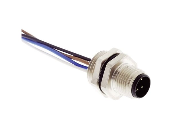 Harting 21 03 311 1402 Anturin/toimilaitteen liitin uppoasennukseen M12 Liitin, uppoasennus Navat (RJ): 4 1 kpl