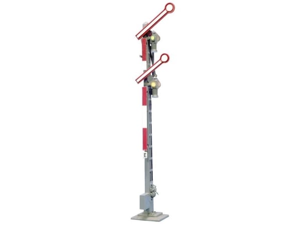 Viessmann Modelltechnik 4531 H0 formsignal toflettet, koblet hovedsignal ferdig modell DB