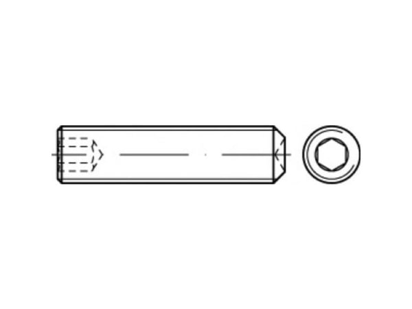 TOOLCRAFT gjengekran M5 20 mm, 200 stk
