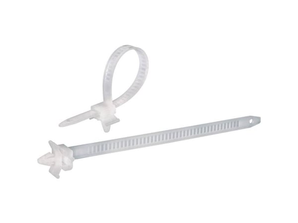 TRU COMPONENTS 1592899 TC-PHV150203 Kaapelinside 150 mm 7,90 mm Luonnonväri Laajennusankkurilla 100 kpl