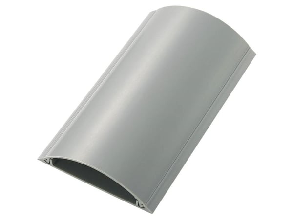 TRU COMPONENTS kaapelisilta 1592926 PVC Harmaa Kanavien lukumäärä: 1 1000 mm Sisältö: 1 kpl