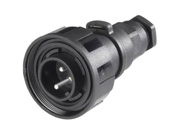 Bulgin PX0736/P rundstift kontakt, rett sammensatt poltall: 2, Serie (rundstiftforbindelse): PX07, 1 stk