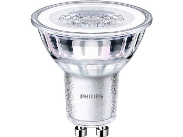 Philips Classic LEDspot - LED-pære for søkelys - GU10 - 3.5 W (ekvivalent 35 W) - klasse F - varmt hvitt lys - 2700 K