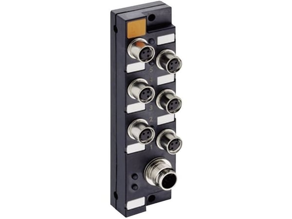 Lumberg Automation ASBSM 6/LED 3 65346 Anturi/aktori passiv M8-fordeler med metalgevind 1 stk