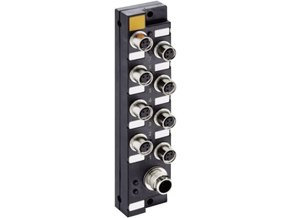 Lumberg Automation ASBSM 8/LED 3 65347 Anturi/toimilaitelaatikko passiivinen M8 jakaja metallikierteellä 1 kpl