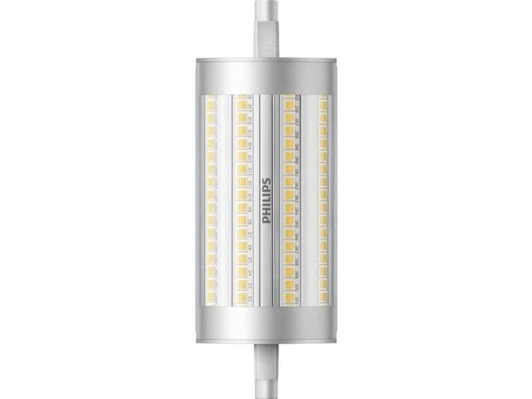 Philips - LED-lyspære - form: korn - R7s - 17.5 W (ekvivalent 150 W) - klasse D - hvitt lys - 3000 K