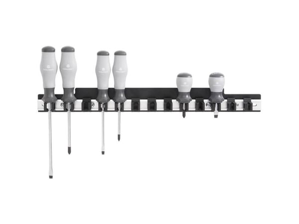 TOOLCRAFT skrutrekkeroppheng i aluminium (L x B) 435 x 48 mm