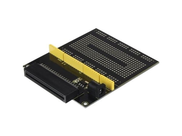 Joy-iT MB-CONN01, Jakolevy, micro:bit, Micro:bit, musta, 85 mm, 10 mm