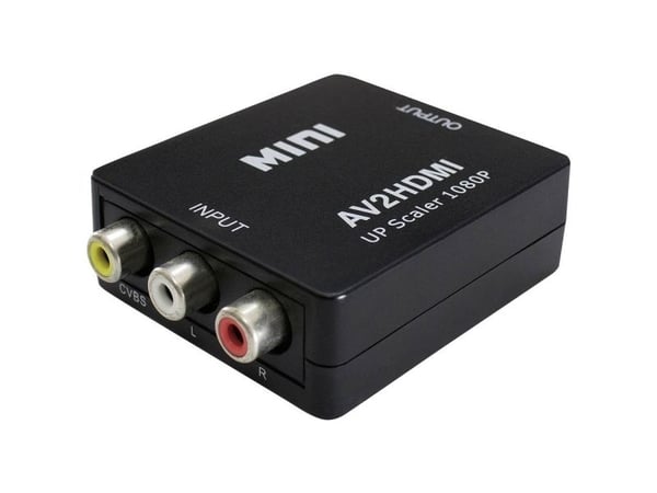 Maxtrack AV-muunnin CS 37 L [AV - HDMI] 1920 x 1080 Pixel