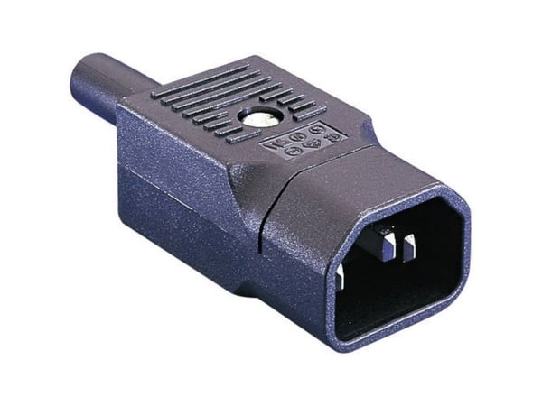 Bulgin PX0686 IEC-liitin PX-liitin, suora Navat yhteensä: 2 + PE 10 A Musta 1 kpl
