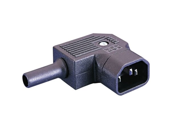 Bulgin PX0686/SE IEC-liitin PX-liitin, suora Nappien kokonaismäärä: 2 + PE 10 A Musta 1 kpl