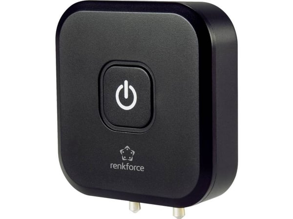 Renkforce RF-BTT-350 Bluetooth®-sender Bluetooth: 4.2 10 m integreret batteri