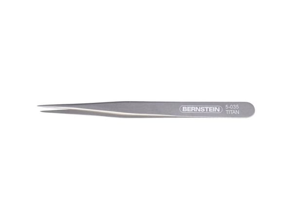 Bernstein 5-035, Titan, Metallisk, Spiss, Rett, 9 g, 120 mm