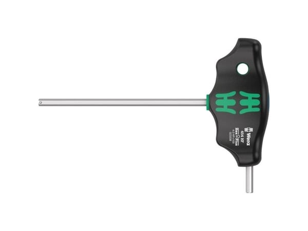 Wera 454 HF, 10 cm, 77 mm, Musta