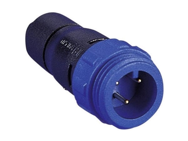 Bulgin PX0411/03P/5560 rundstikk - rett - 3-polet - serie PX04