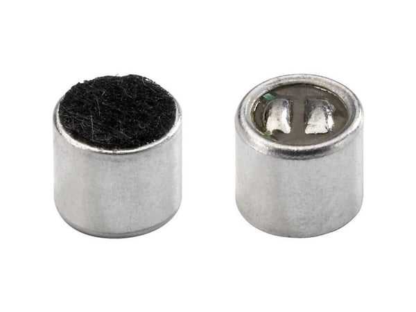 Monacor MCE-4001 mikrofonkapsel diameter 6 mm