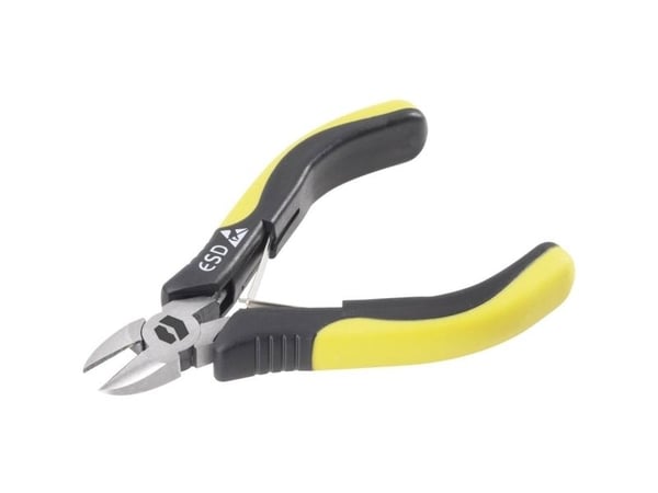 Toolcraft TO-6763704, Hånd kabelkutter, Sort, Gult, Sort, Rustfritt stål, Gult, 60 HRC, 1,4 mm, 110 mm
