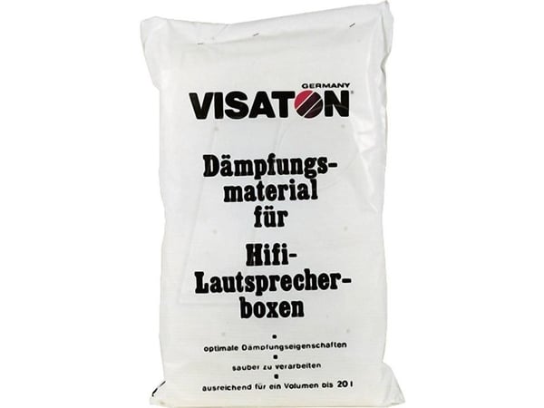 Visaton - Akustisk dämpningsull för högtalardrivrutin