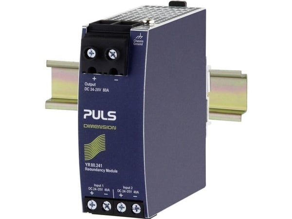 PULS YR80.241 redundansmodul för DIN-skena 80 A, antal utgångar: 1 x (1 x ...)