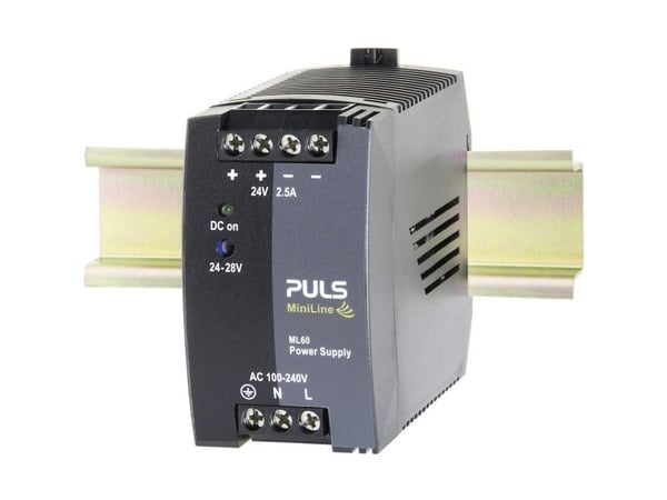 PULS MiniLine ML60.241 DIN-skinne-bryterstrømforsyning, DIN-nettstykke 24 V/DC / 2.5 A / 60 W (ML60.241)