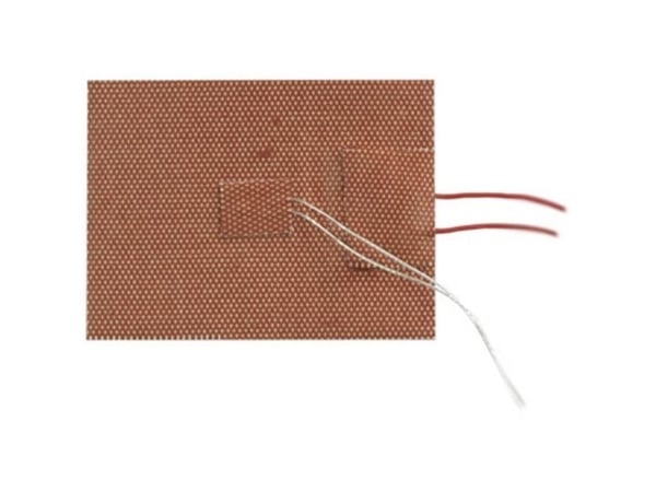Thermo TECH Silikoninen lämpökalvo itseliimautuva 24 V/DC, 24 V/AC 75 W Suojausluokka IPX7 (L x S) 100 mm x 75 mm
