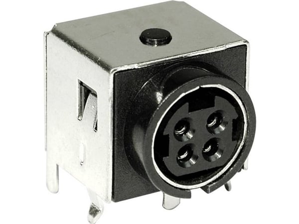 Kycon DC 4-polig PCB KPJX-4S-S laddadapter