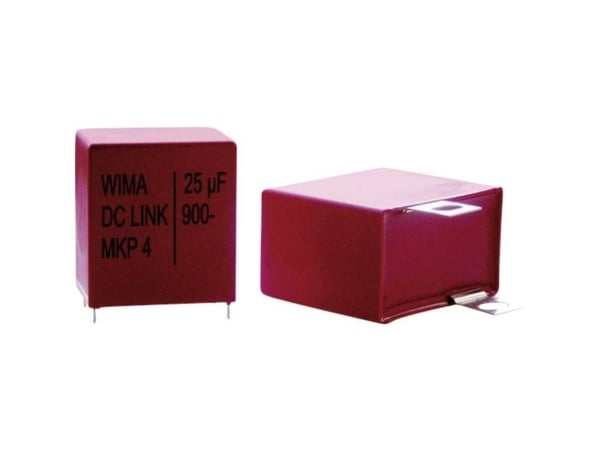 Wima DC-LINK DCP4N042006BD4KYSD 1 stk MKP-filmkondensator med radial ledning 2 µF 900 V 10 % 27,5 mm (L x B x H) 31,5 x 11 x 21 mm