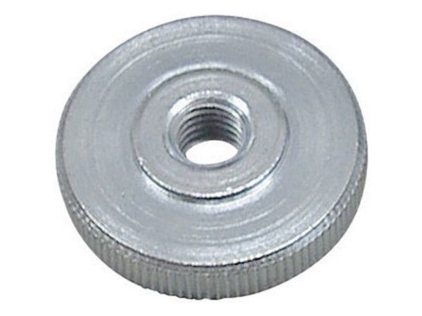 TOOLCRAFT DIN 467-5 ZN fingermutre M4 DIN 467 stål galvanisert 10 stk