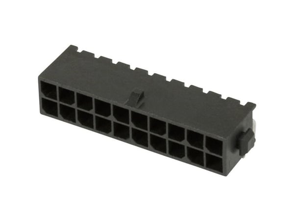 TE Connectivity stiftlist (standard) Micro-MATE-N-LOK - antal poler 16, stigning: 3 mm - 4-794618-6 - 1 st