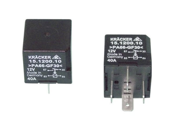 Kräcker 15.1200.10 kjøretøysrelé 12 V/DC 40 A 1 x slutterkontakt