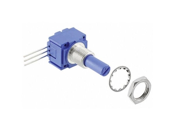 Bourns 91A1A-B28-A15L vridpotentiometer Mono 2 W 10 kO
