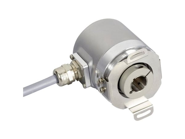 Posital Fraba Absolut Drejefølere 1 stk OCD-S3E1G-1416-B10S-2RW Optisk Blindhul-hulaksel 58 mm