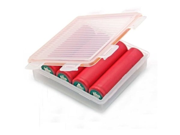 Soshine SBC-W2 IP66 batteriboks for 4x 18650 (L x B x H) 87 x 84 x 24 mm