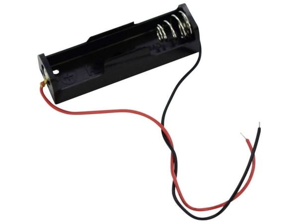 Takachi SN31 Batteriholder 1 R6 (AA) Kabel (L x B x H) 57.2 x 16.4 x 14.8 mm