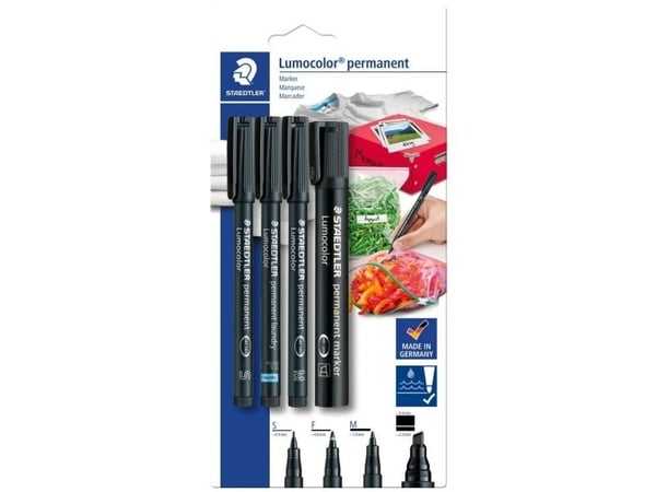 Staedtler Lumocolor 60, 4 styck