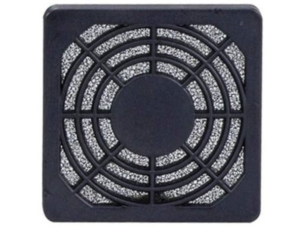 Akasa GRM40-30, Tuulettimen suodatin, musta, 40 mm, 40 mm, 80 x 80 x 5 mm, 1 kpl