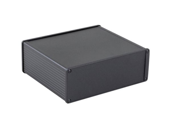 Hammond Electronics 1457U1601BK universal-kabinett 160 x 165 x 55 aluminium sort 1 stk Hammond Electronics 1457U1601BK universal-kabinett 160 x 165 x 55 aluminium sort 1 stk