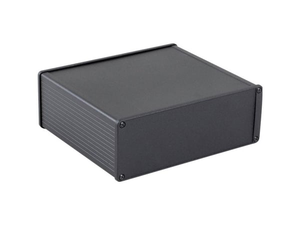 Hammond Electronics 1457U1601EBK universal-kabinett 160 x 165 x 55 aluminium svart 1 stk