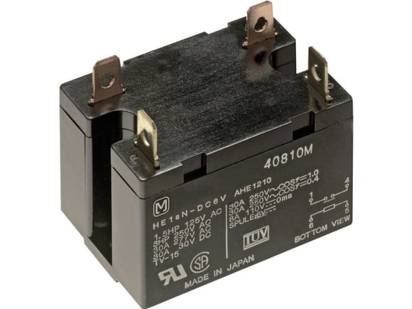 Panasonic HE1AN12 Tulostusrele 12 V/DC 30 A 1 x rajakytkin 1 kpl 1 kpl