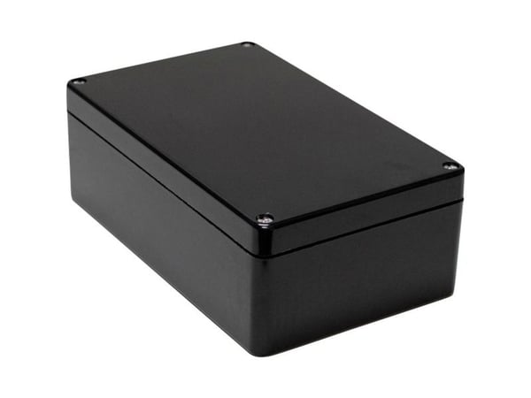 Hammond Electronics 1590ZGRP162BK universalkabinet 260 x 160 x 90 polyester sort (1 stk.)