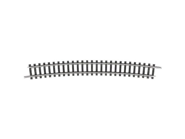 Minitrix skinne T14928 N, buet spor 15° 526,2 mm