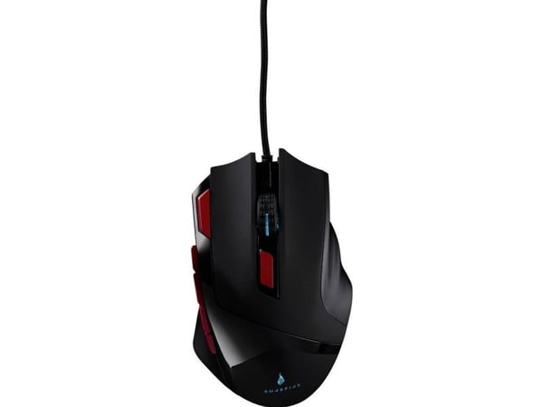 Surefire Gaming Eagle Claw - Gaming Mus - USB - Sort/Rød