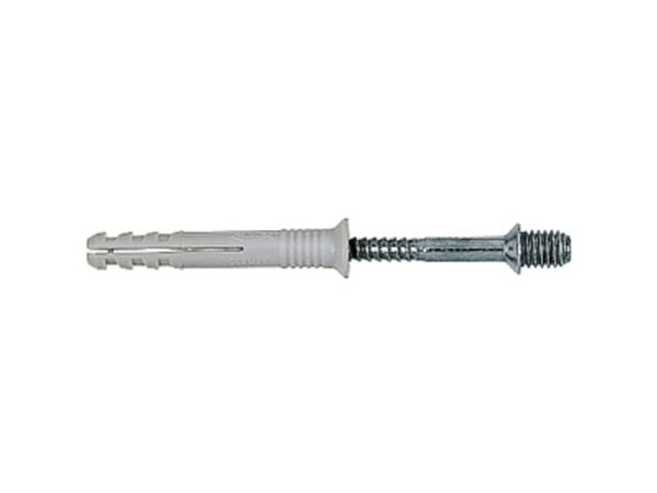 Fischer N 6 x 40/10 S M 6 - Ekspansjonsanker - Murstein - Betong - Skumbetong - Gipsblokk - Murverk - Nylon - Svart - M6 - 6 mm (50398)