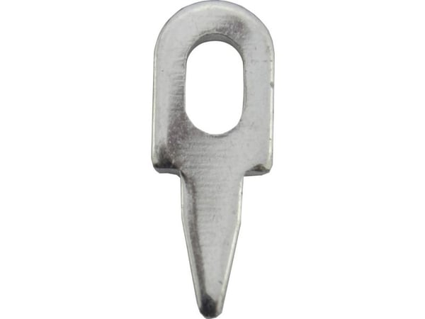 Vogt Verbindungstechnik 1015.28 Juotostappi Kosketuspinta tinattu 100 kpl (pituus x leveys) 7,5 mm x 2,8 mm