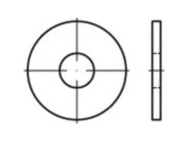 TOOLCRAFT TO-5454741 nagleskiver 13 mm messing 100 stk