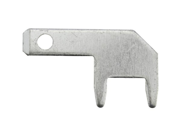 Vogt Verbindungstechnik innstikksfane 378905.68 stifbredde 2,8 mm, stift tykkelse 0,5 mm, 90°, uisolert, metall, 100 stk