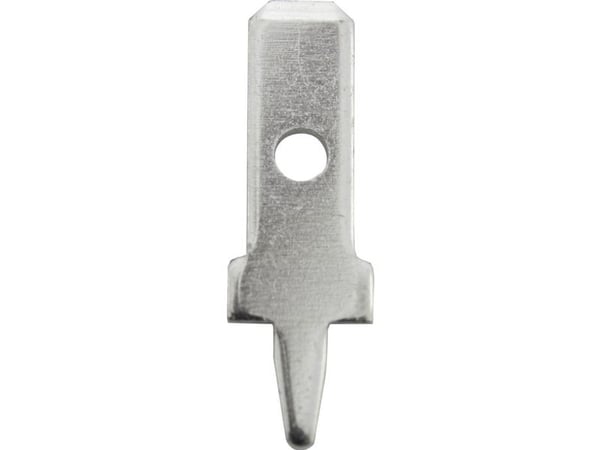 Vogt Verbindungstechnik 3775L08.28 innstikktunge stikbredde: 2,8 mm, stikktykkelse: 0,8 mm 180° uisolert metall 100 stk